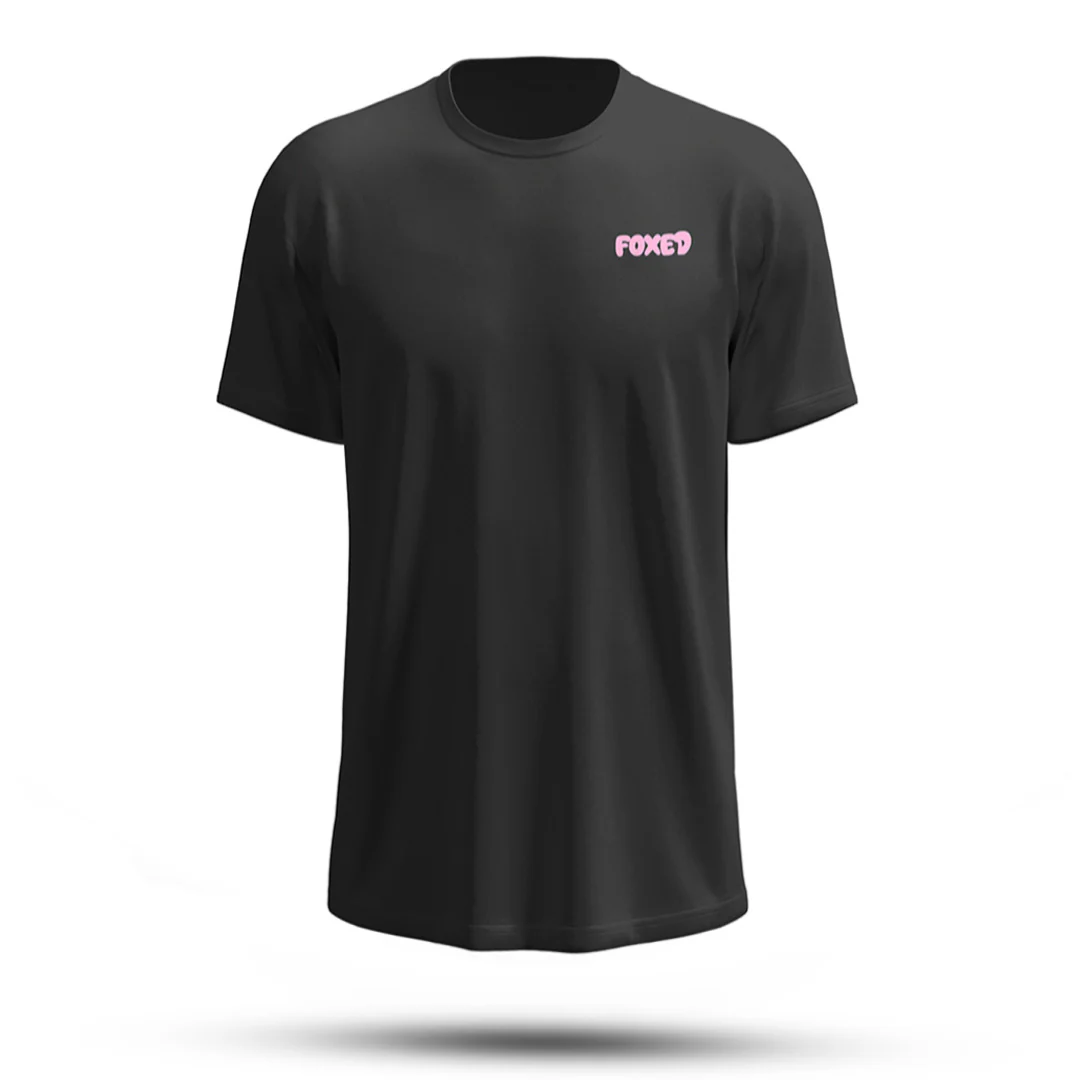 FOXED® BUBBLE UNISEX LONG SHIRT BLACK - Image 4