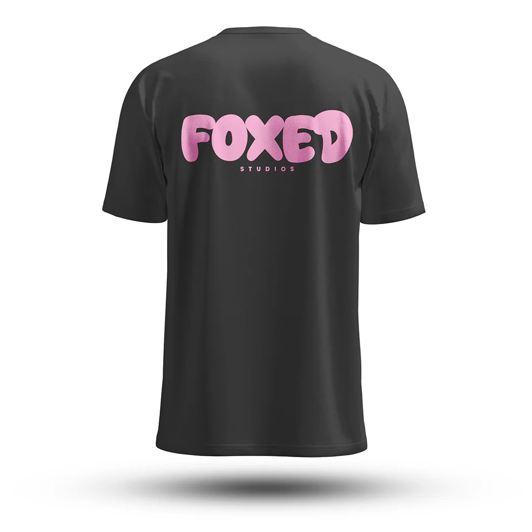 FOXED® BUBBLE UNISEX REGULAR SHIRT BLACK - Image 3