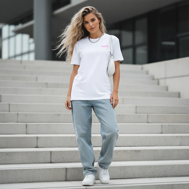 FOXED® BUBBLE UNISEX REGULAR SHIRT WHITE WMN - Image 5