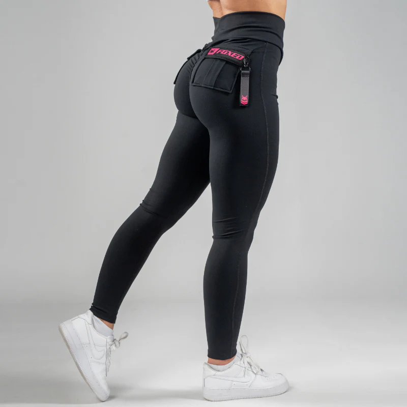 FOXED® CARGO LEGGINGS 3-POCKET PINK - Image 6