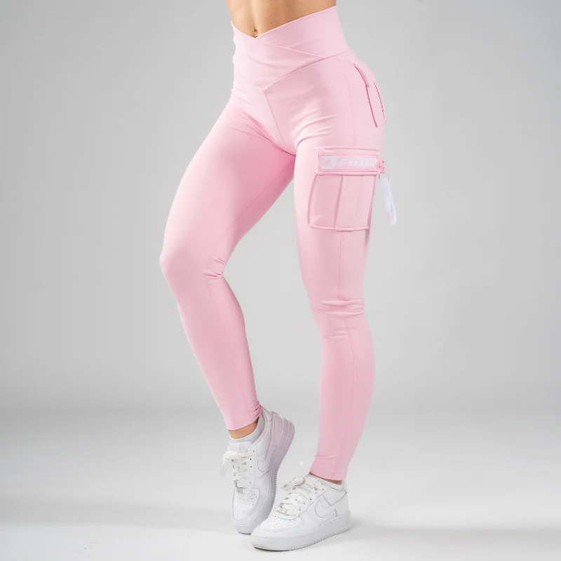 FOXED® CARGO LEGGINGS 3-POCKET MARSHMALLOW - Image 5