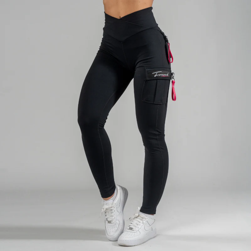 FOXED® CARGO LEGGINGS 3-POCKET RAZZLE DAZZLE PINK - Image 3