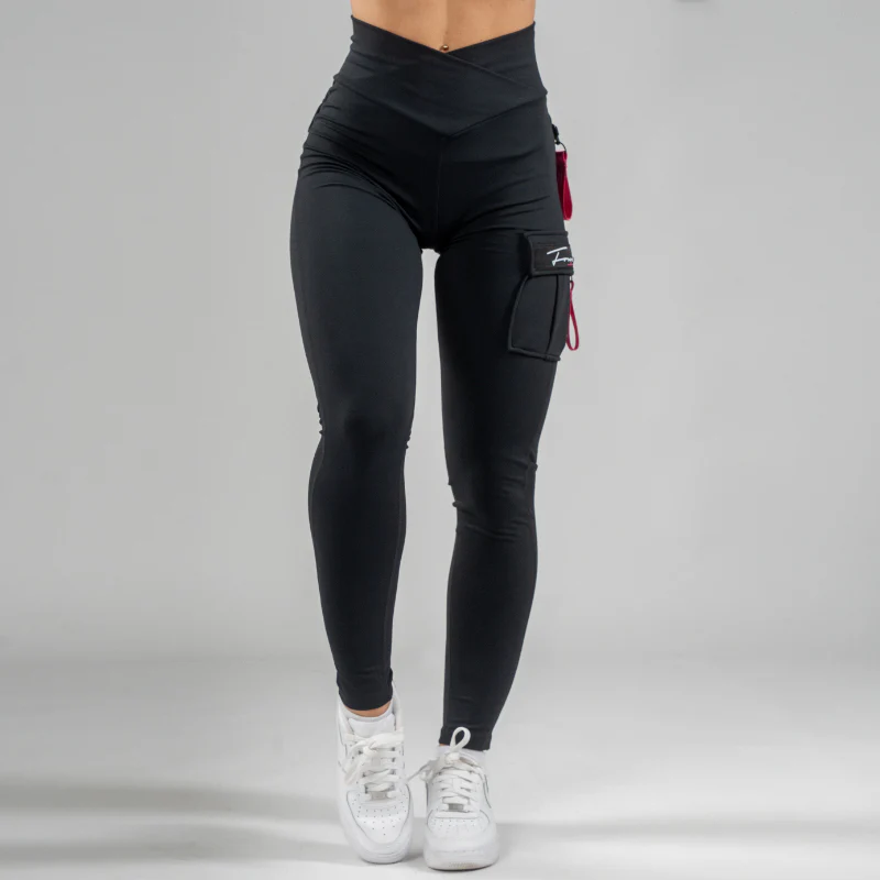 FOXED® CARGO LEGGINGS 3-POCKET RAZZLE DAZZLE PINK - Image 4