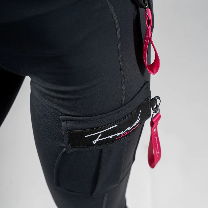 FOXED® CARGO LEGGINGS 3-POCKET RAZZLE DAZZLE PINK - Image 5