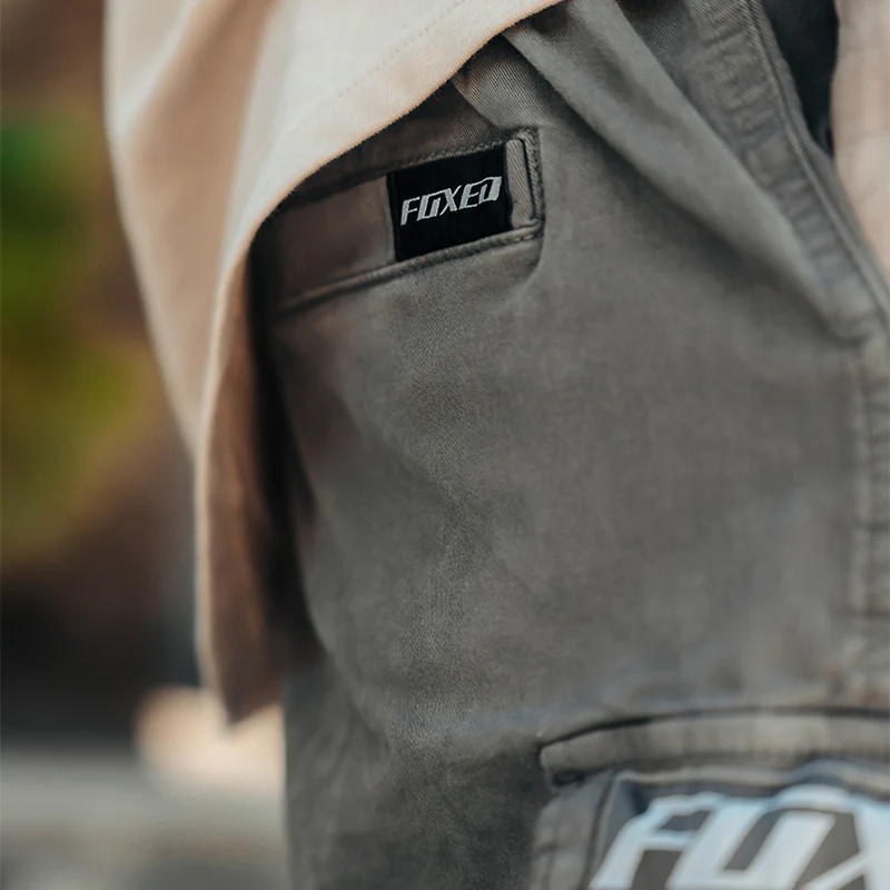 FOXED® CARGO PANTS PREMIUM UNISEX GREY - Image 5