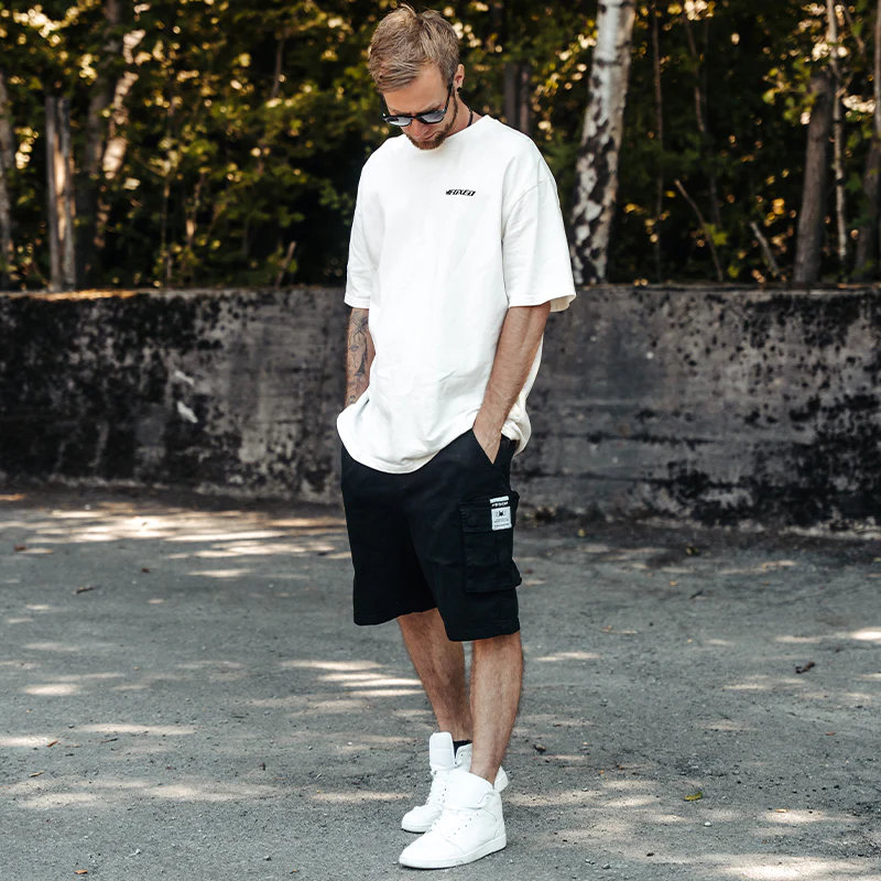 FOXED® CARGO SHORTS MEN BLACK (NEW FIT) - Image 13
