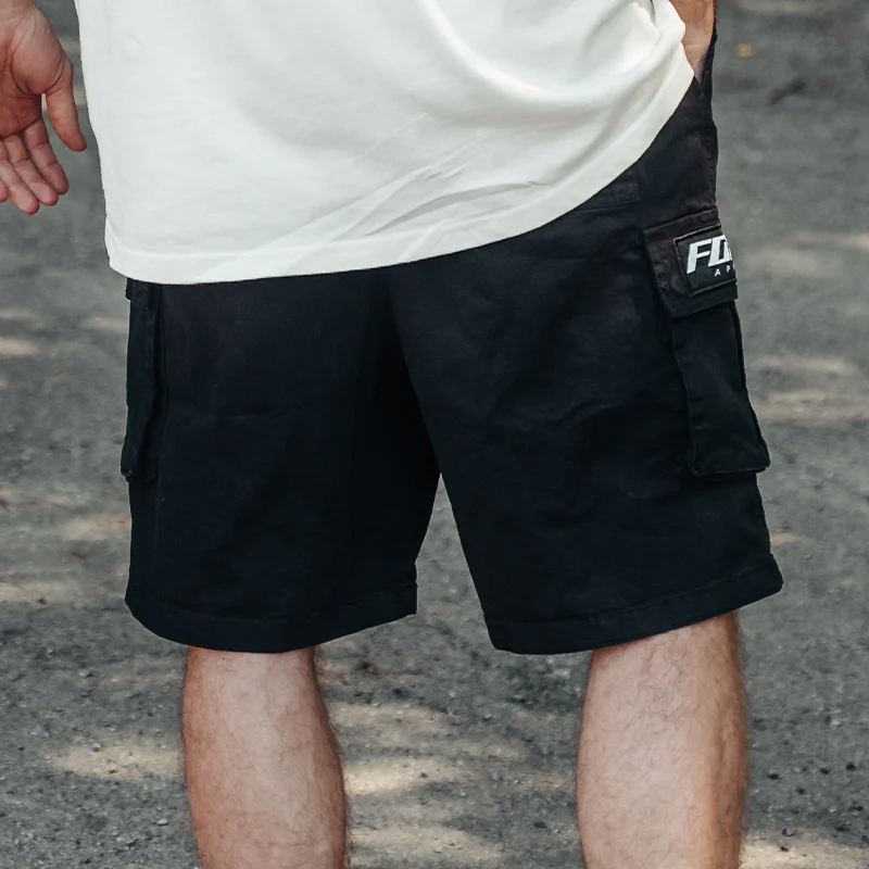 FOXED® CARGO SHORTS MEN BLACK (NEW FIT) - Image 15
