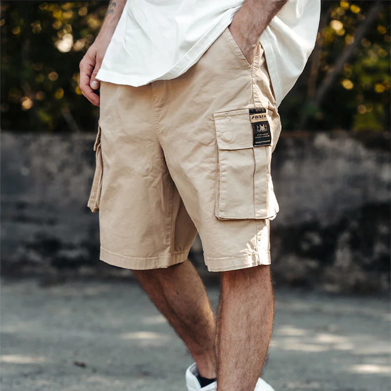 FOXED® CARGO SHORTS MEN SAND (NEW FIT) - Image 10