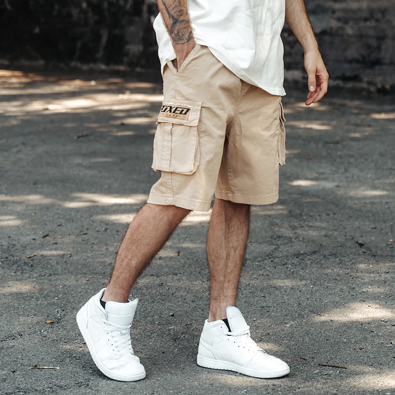 FOXED® CARGO SHORTS MEN SAND (NEW FIT) - Image 11