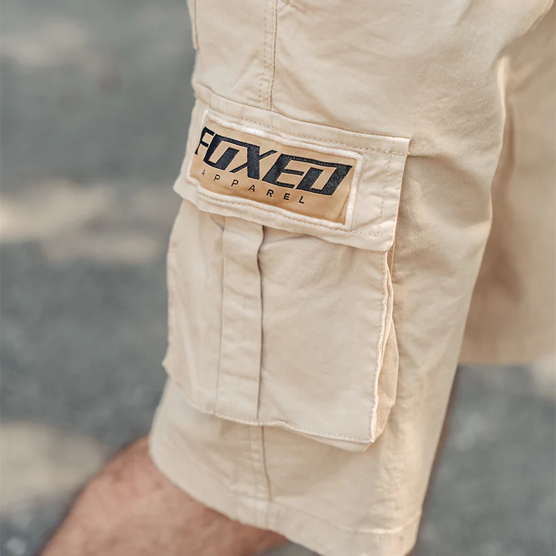 FOXED® CARGO SHORTS MEN SAND (NEW FIT) - Image 12