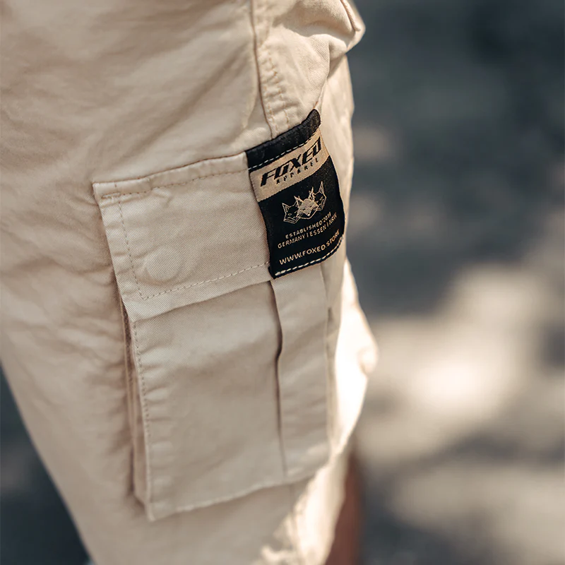 FOXED® CARGO SHORTS MEN SAND (NEW FIT) - Image 13