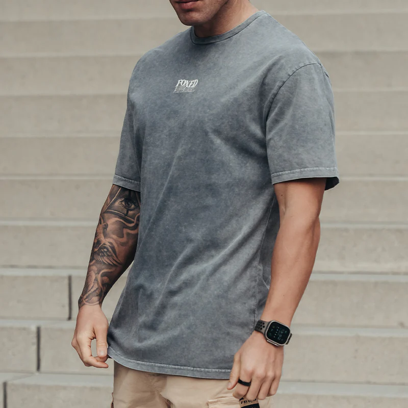 FOXED® COLLECTIVE OVERSIZE SHIRT STONEWASH - Image 3