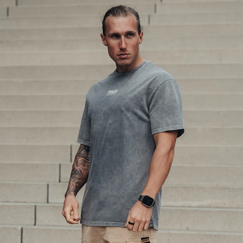 FOXED® COLLECTIVE OVERSIZE SHIRT STONEWASH - Image 4