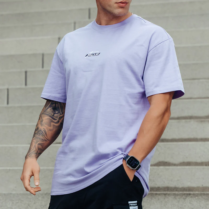 FOXED® ENGINE LIGHT OVERSIZE SHIRT LILAC - Image 4