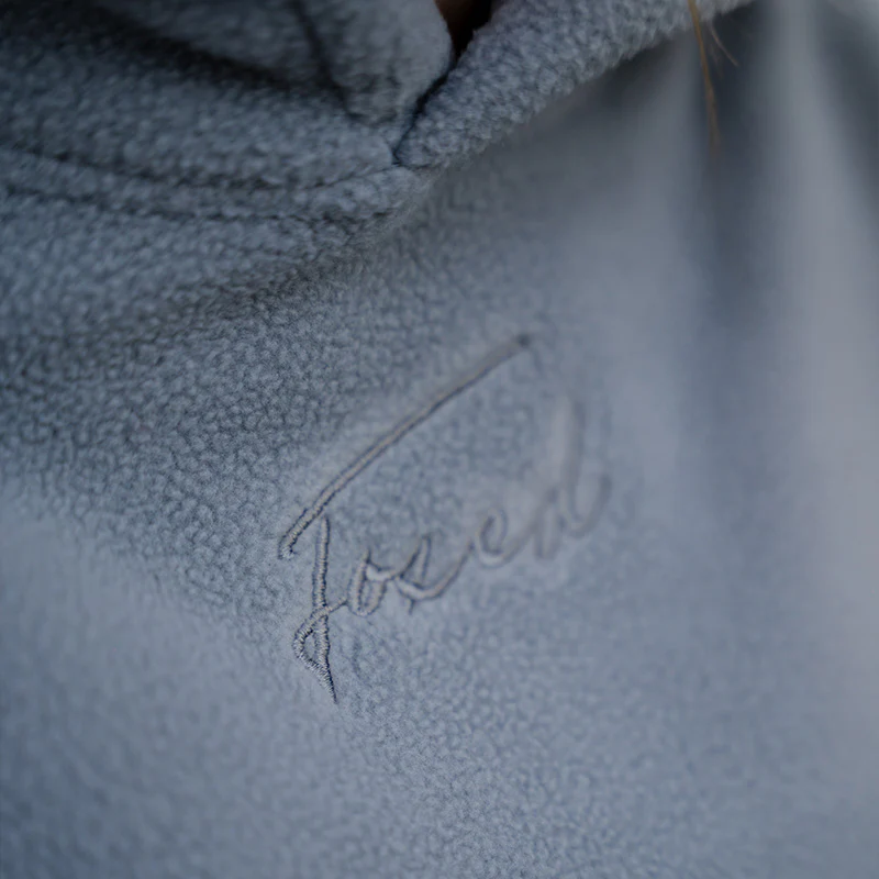 FOXED® FLEECE HOODIE GREY - Image 3
