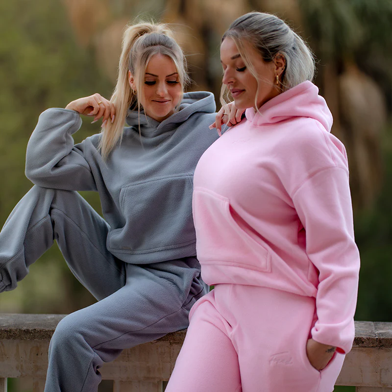 FOXED® FLEECE HOODIE GREY - Image 7