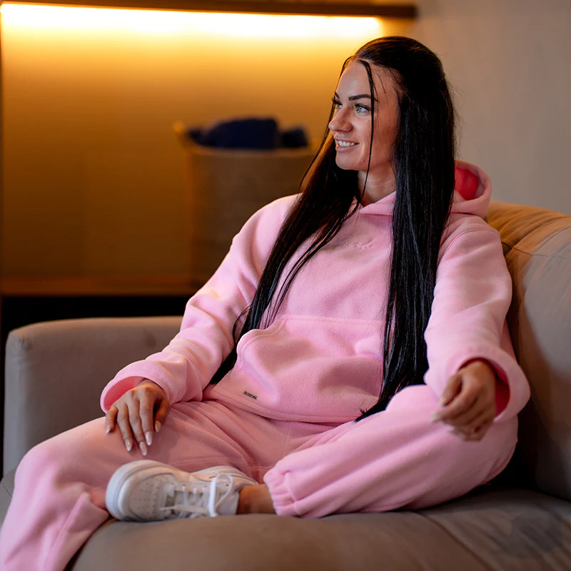 FOXED® FLEECE HOODIE ROSE - Image 5