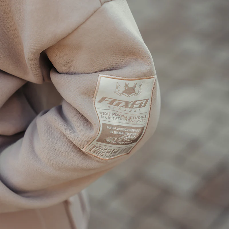 FOXED® INFINITY CROPPED WOMEN HOODIE ZIPPER MUSHROOM - Image 6