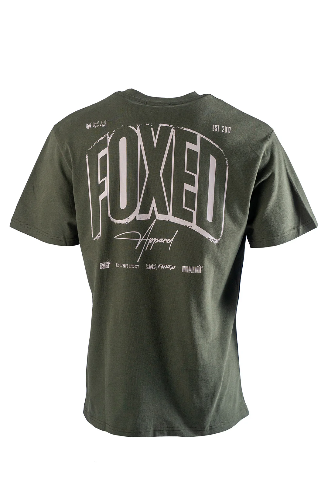 FOXED® INFINITY UNISEX OVERSIZE SHIRT FOREST GREEN - Image 5