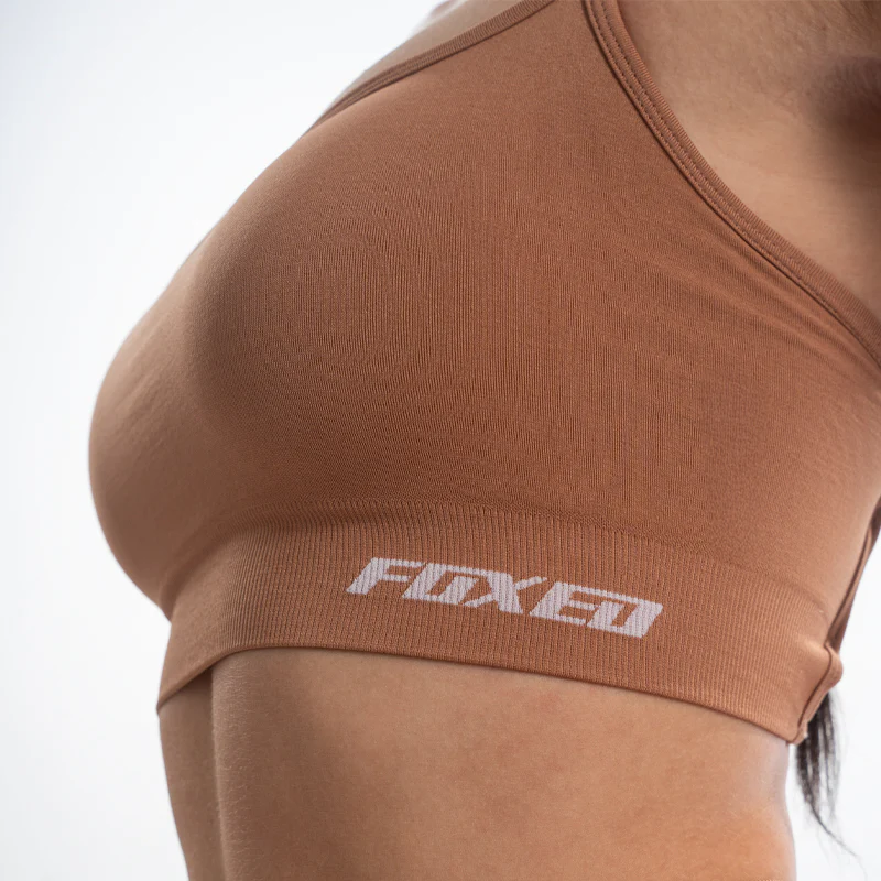 FOXED® IZI SEAMLESS BUTTERFLY BACK TOP MOCHA MOUSSE - Image 3