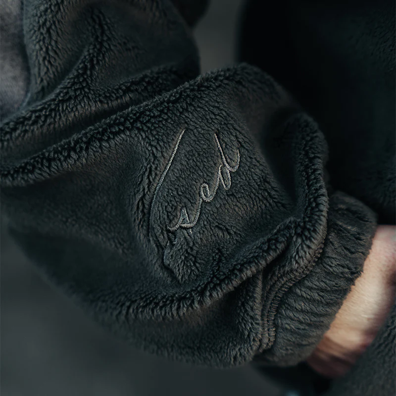 FOXED® STUDIOSTATE FLEECE HOODIE ANTHRAZIT - Image 6