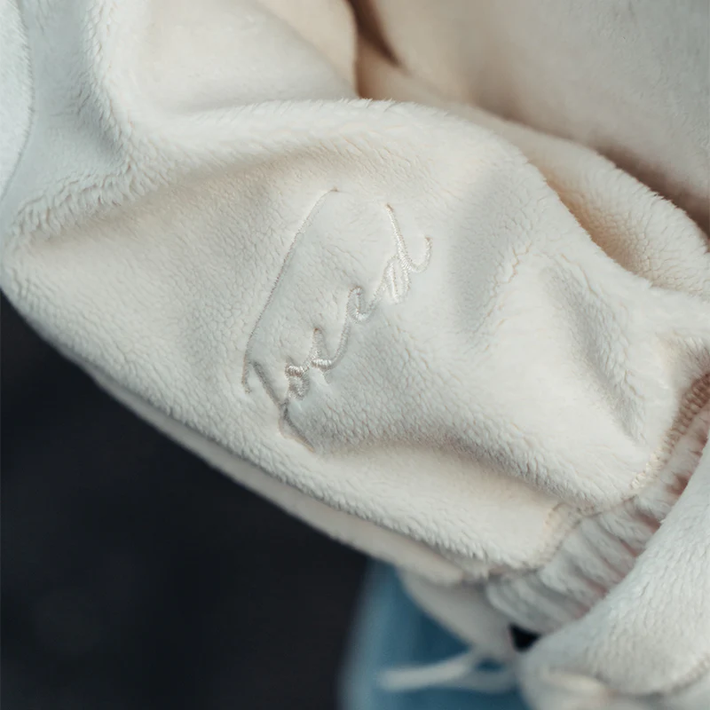 FOXED® STUDIOSTATE FLEECE HOODIE VANILLA - Image 5
