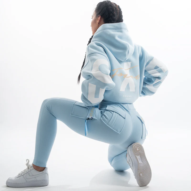 FOXED® STUDIOSTATE HOODIE BABYBLUE - Image 8