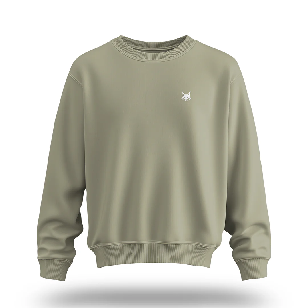 FOXED® STUDIOSTATE OVERSIZE SWEATER MATCHA LATTE MEN - Image 4