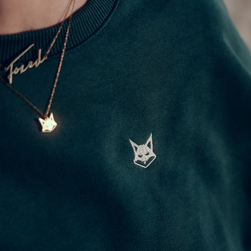 FOXED® STUDIOSTATE OVERSIZE SWEATER PETROL - Image 3