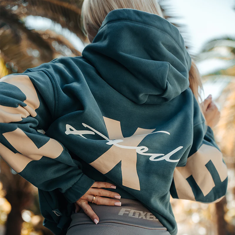 FOXED® STUDIOSTATE HOODIE PETROL - Image 4