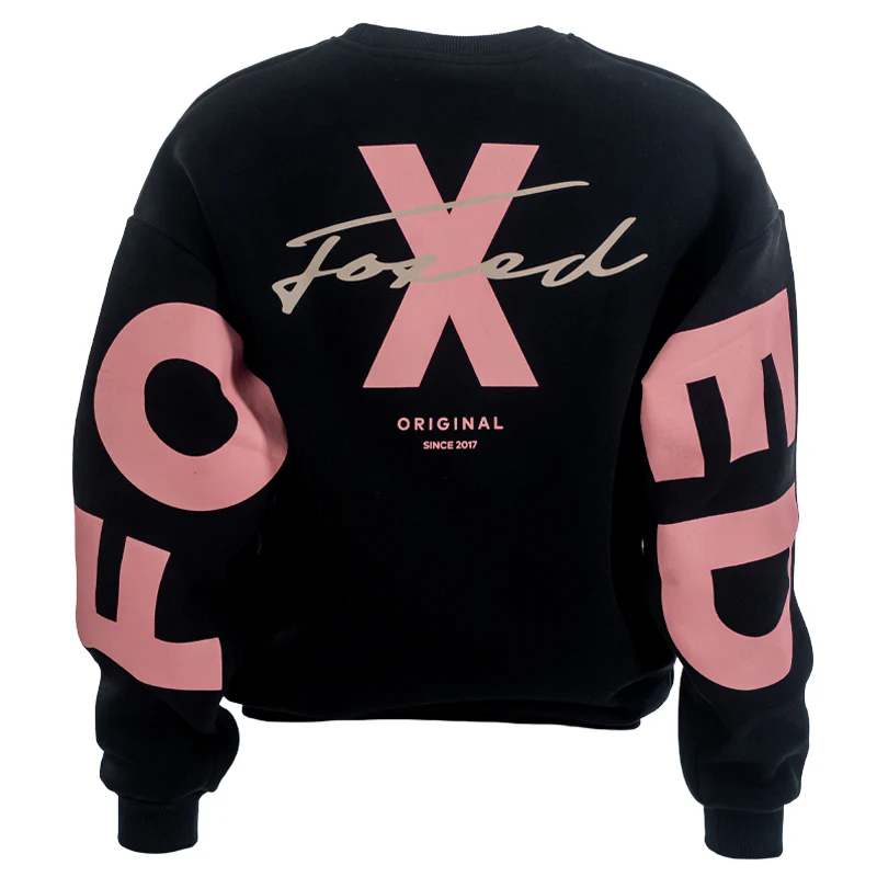 FOXED® STUDIOSTATE OVERSIZE SWEATER BLACK ROSE - Image 8