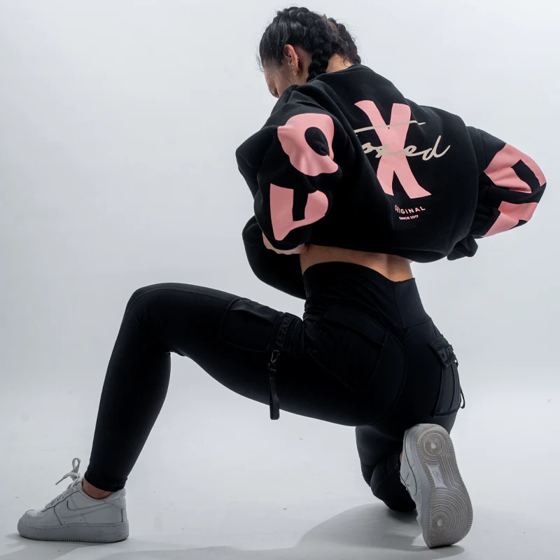 FOXED® STUDIOSTATE OVERSIZE SWEATER BLACK ROSE - Image 9