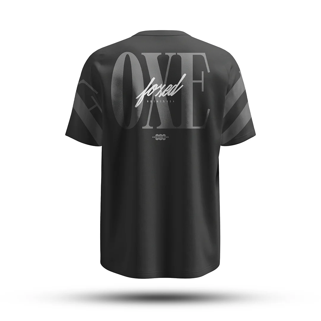FOXED® URBAN OVERSIZE SHIRT BLACK