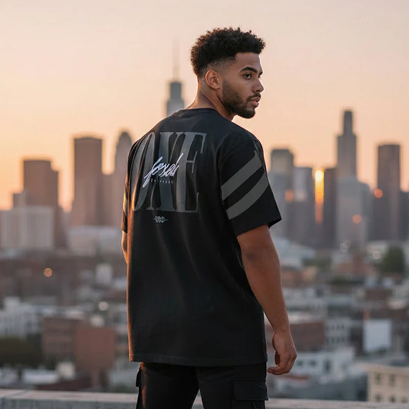 FOXED® URBAN OVERSIZE SHIRT BLACK - Image 3
