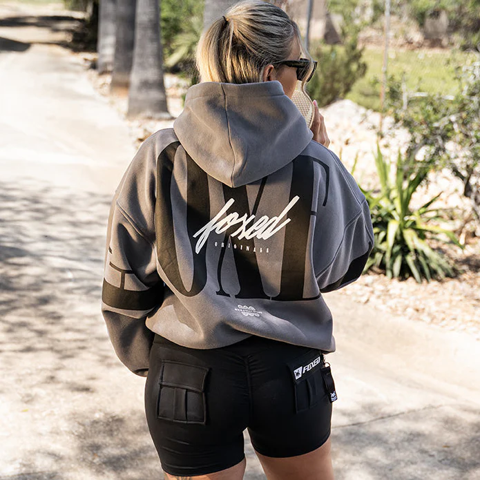 FOXED® URBAN UNISEX HOODIE GREY