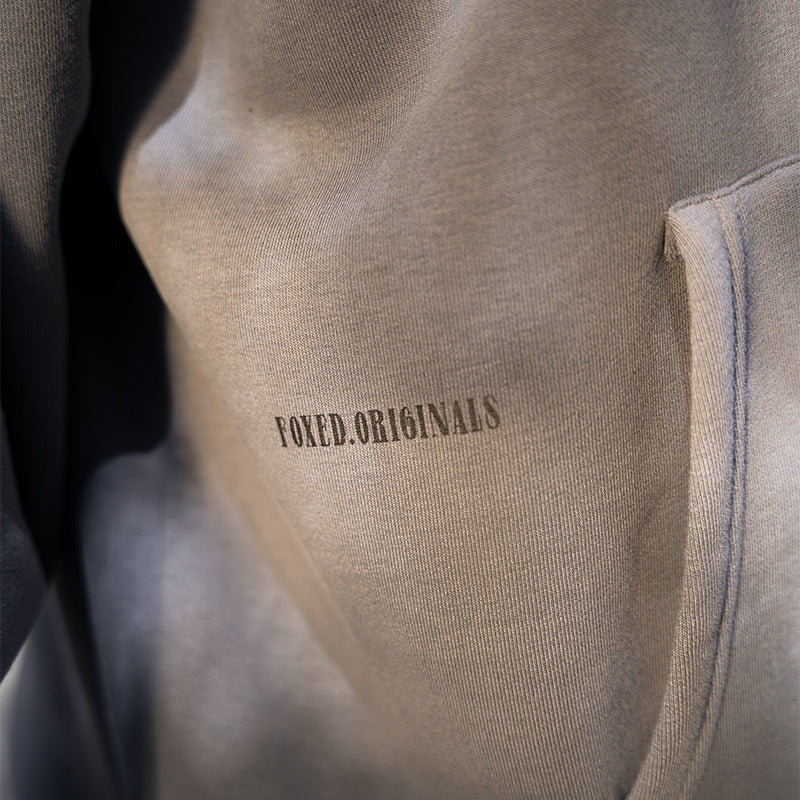 FOXED® URBAN UNISEX HOODIE GREY - Image 5