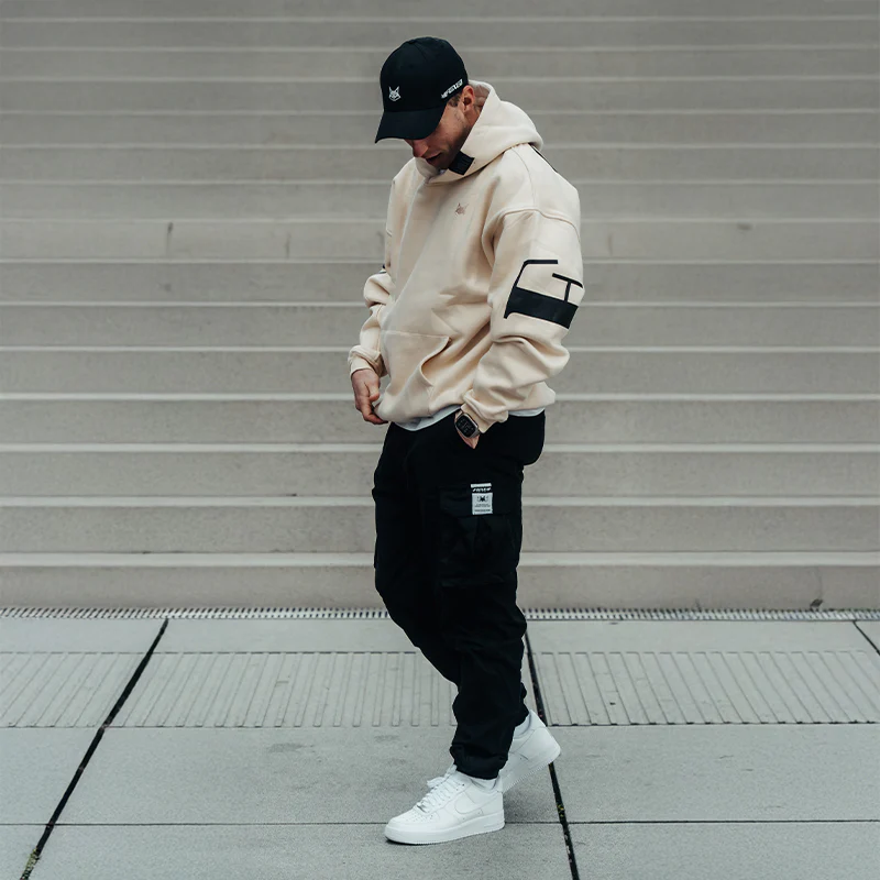 FOXED® URBAN UNISEX HOODIE MACADAMIA - Image 6
