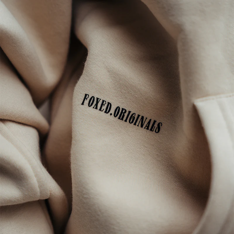FOXED® URBAN UNISEX HOODIE MACADAMIA - Image 8