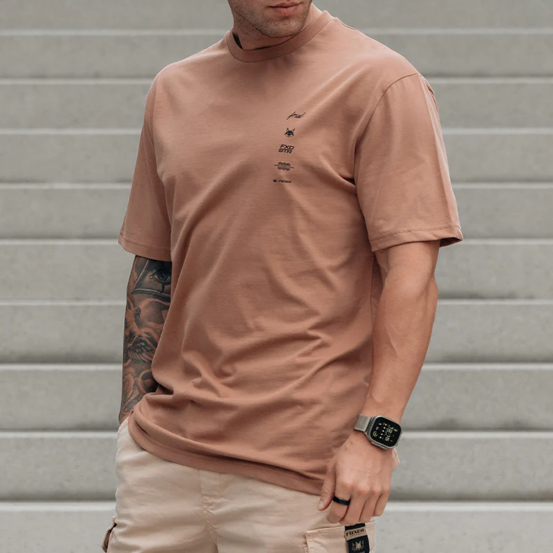 FOXED® VARSITY OVERSIZE SHIRT MOCHA MOUSSE - Image 3