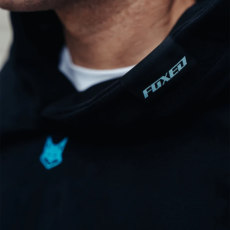 FOXED® AUTOMOTIVE WEEKEND DRIVERS CLUB UNISEX HOODIE BLUE - Image 3